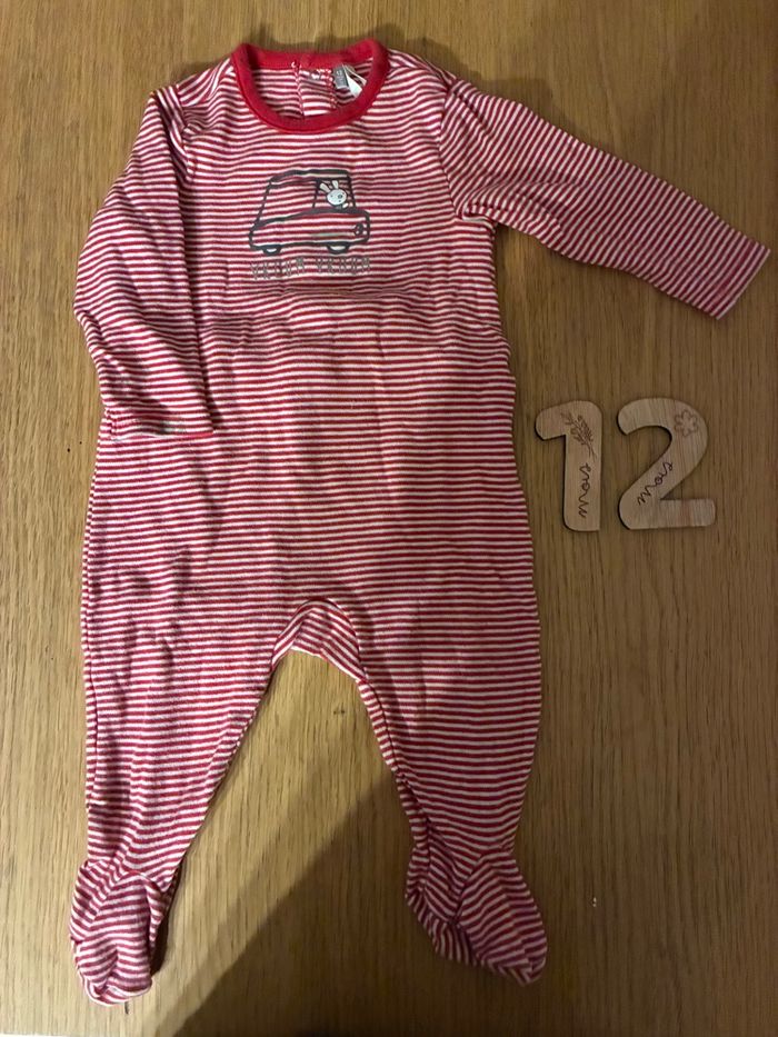 Lot pyjamas légers 12 mois - photo numéro 4