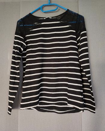 T shirt manches longues rayé Promod