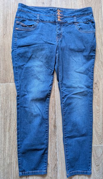 Jean taille haute Skinny Rainbow Bleu Taille 46
