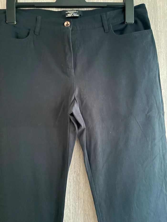 Pantalon droit Classic noir Max Mara T44 - photo numéro 6