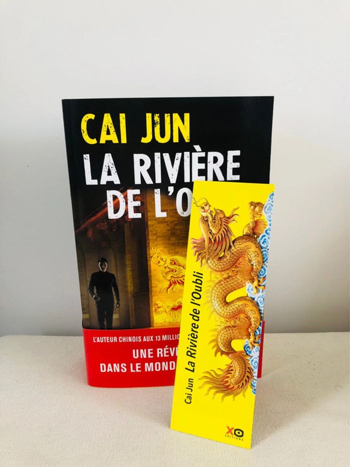 Livre thriller la rivière de l’oubli Cai Jun NEUF