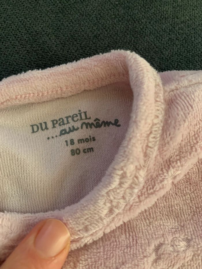 Pyjama velours - photo numéro 4