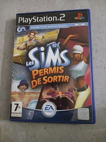 Jeu Playstation 2 Les Sims Permis de sortir
