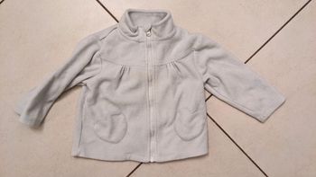 Gilet polaire fille 2 ans