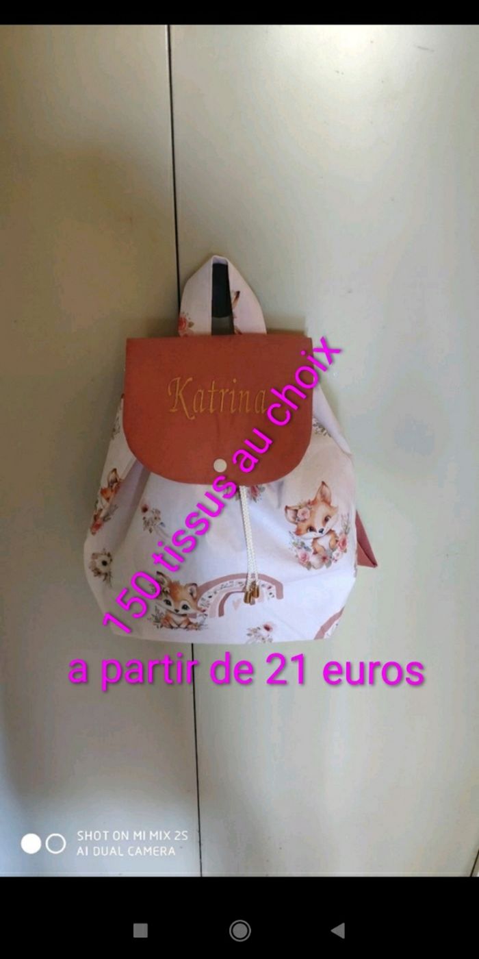Sac a dos personnalisé