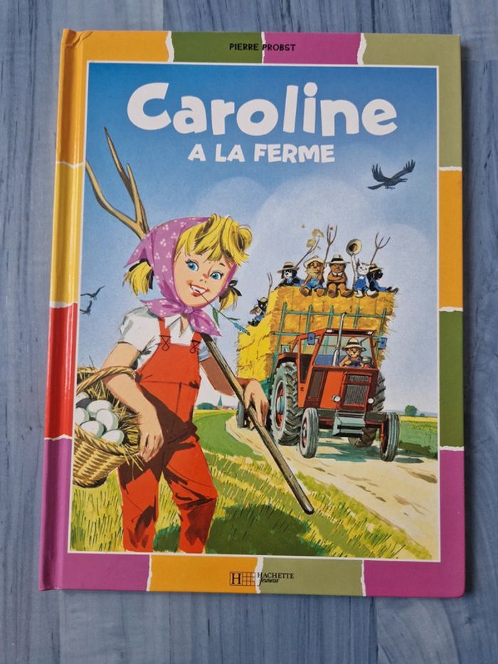 Livre Caroline à la ferme