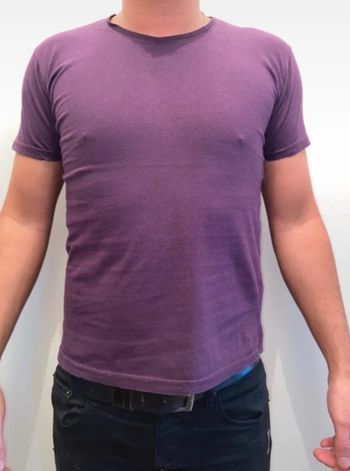 Tee-shirt violet