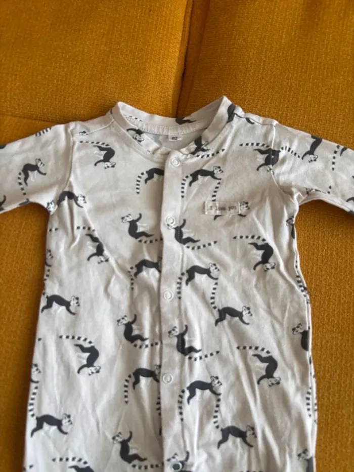 Pyjama léger coton 6 mois - photo numéro 3