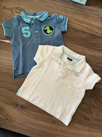 Lot 2 polo garçon