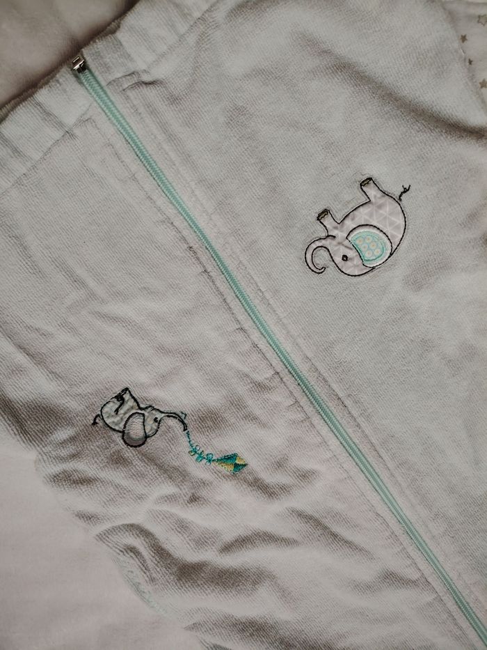 Peignoir bleu claire - photo numéro 2