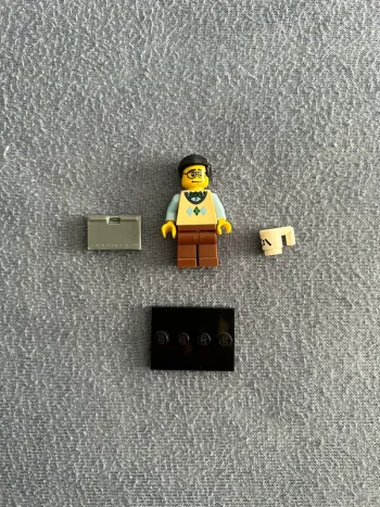 Lego Minifigure Computer Programmer Série7 col108