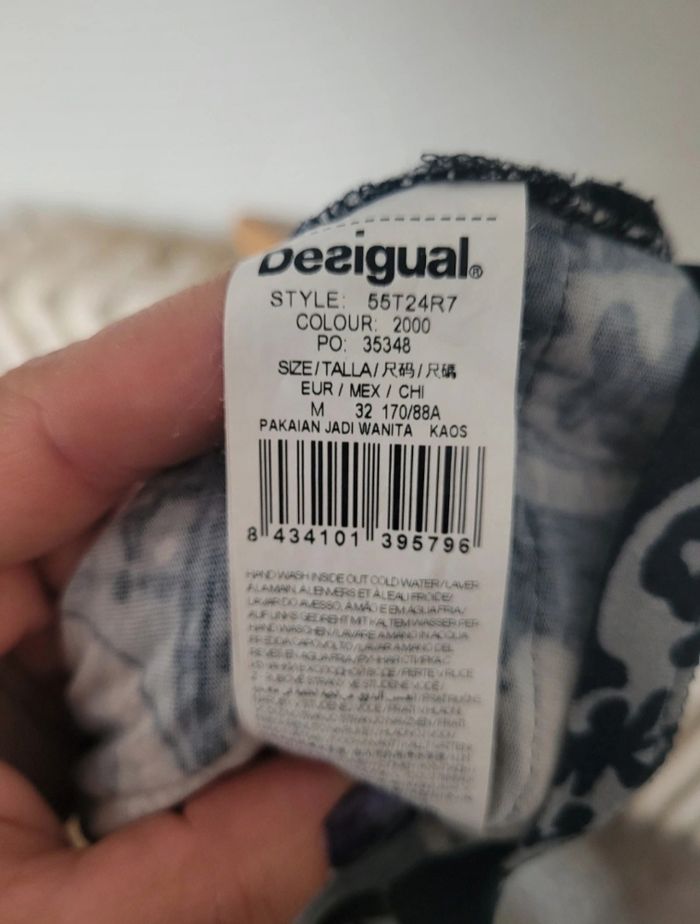 Tee-shirt tunique desigual taille M - photo numéro 6