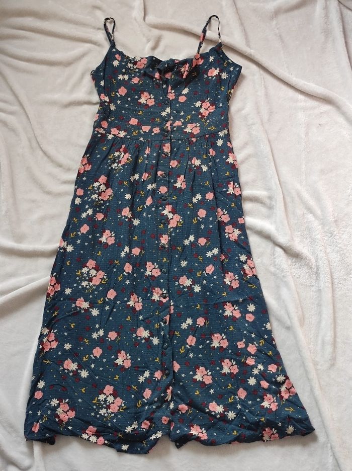 Robe fleurie romarin taille 1 - photo numéro 2