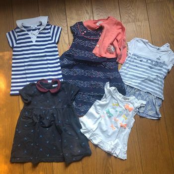 Lot 12 mois robes été