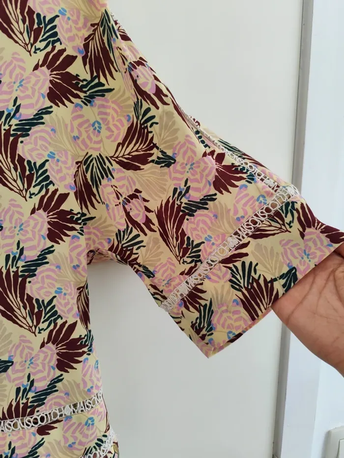 Belle blouse d'été large Scotch & Soda modèle "Au cœur de Paris" - photo numéro 6