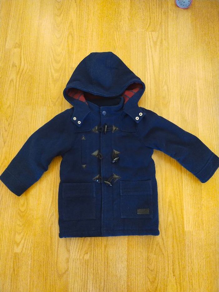 Manteau à capuche Bleu marine Kiabi