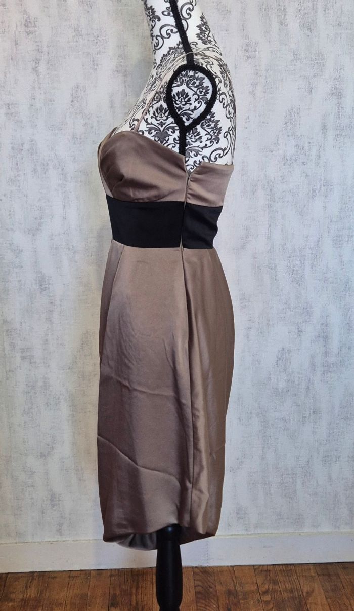 Robe soirée cocktail courte Bcbgmaxazria taille 2 38 M - photo numéro 3