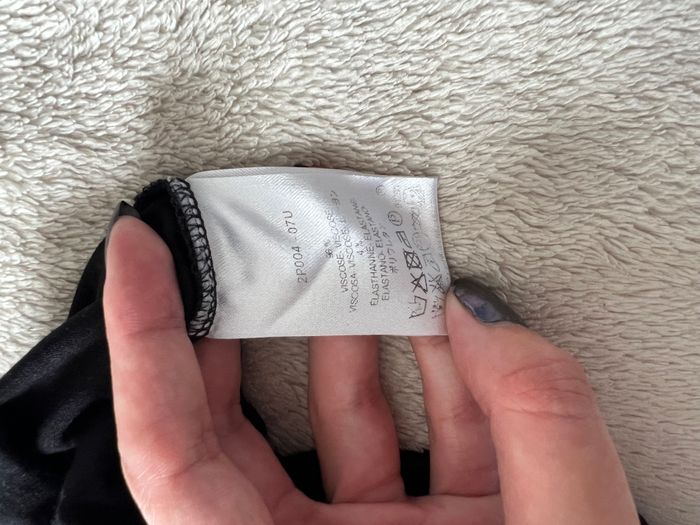 Débardeur noir – marque Caroll – taille 34 - photo numéro 4