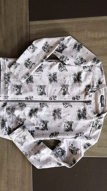 Veste chat In-Extenso fille 8 ans.