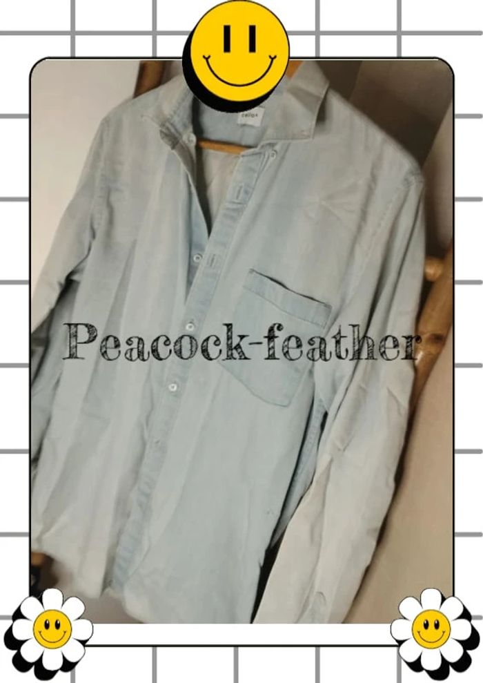 Chemise jean clair délavée M homme Celio - photo numéro 2