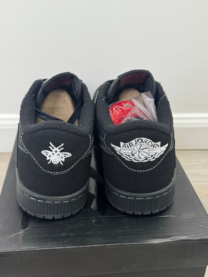 Travis Scott x Air Jordan 1 Low OG SP ‘Black Phantom’ Unfading Sneake - photo numéro 5