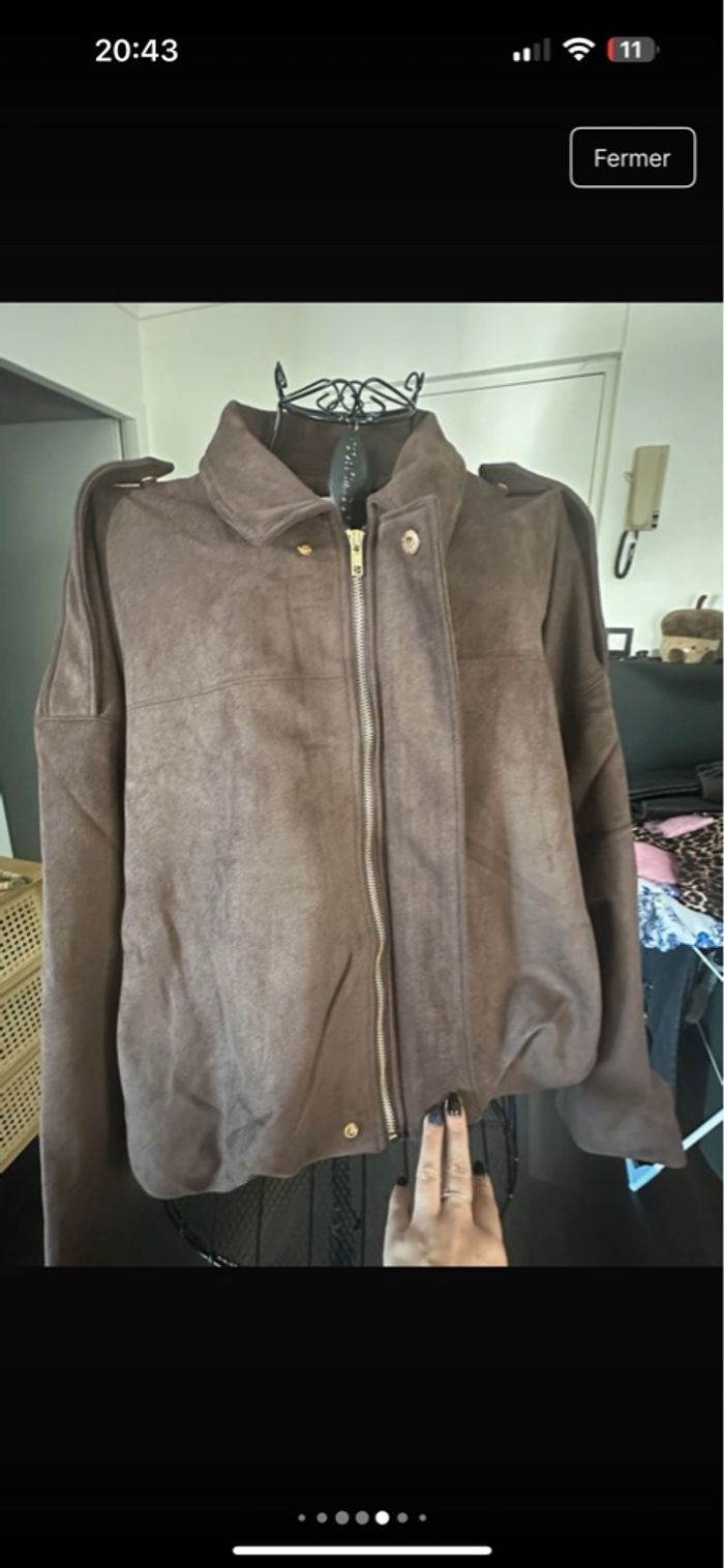 Veste marron (dupe Zara) - photo numéro 8