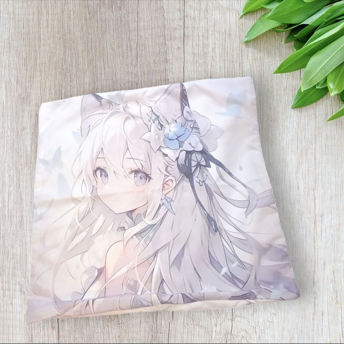 Housse de coussin girl anime manga animé - photo numéro 2