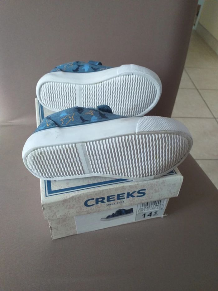 Chaussures toiles Creeks pointure 21 - photo numéro 4