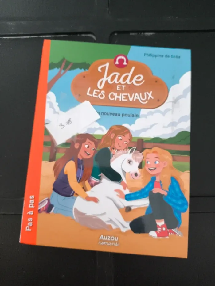 Livre "jade et les chevaux"