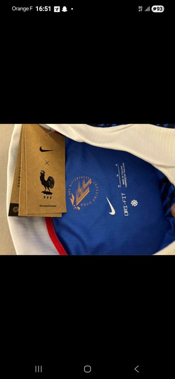 Maillot equipe de france