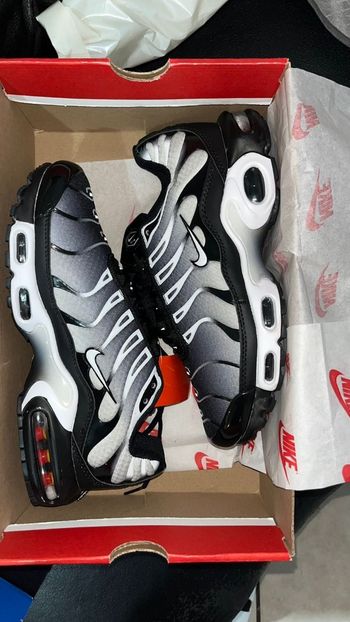 Nike tn gris noir blanc 40