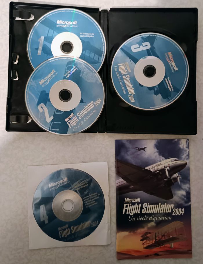 Microsoft Flight Simulator 2004 Un Siècle D’Aviation - PC Jeu - FR - Avec Notice - photo numéro 3
