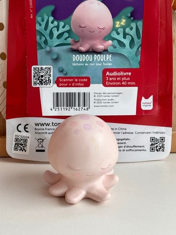 Tonie doudou poulpe