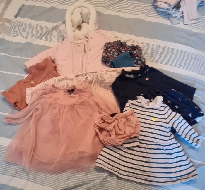 12 mois Petit bateau et sergent major