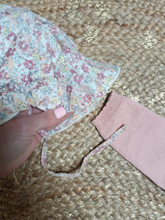 Magnifique ensemble bloomer sergent major fille 9m - photo numéro 3