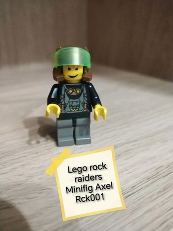 Lego rock raiders minifig Axel rck001
