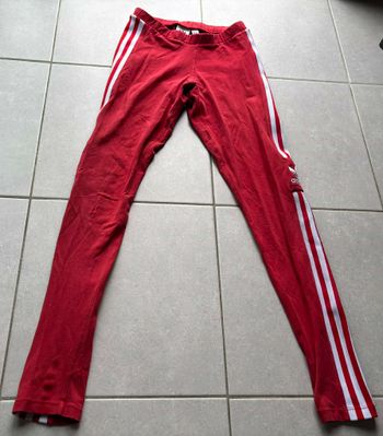 legging de sport adidas rouge