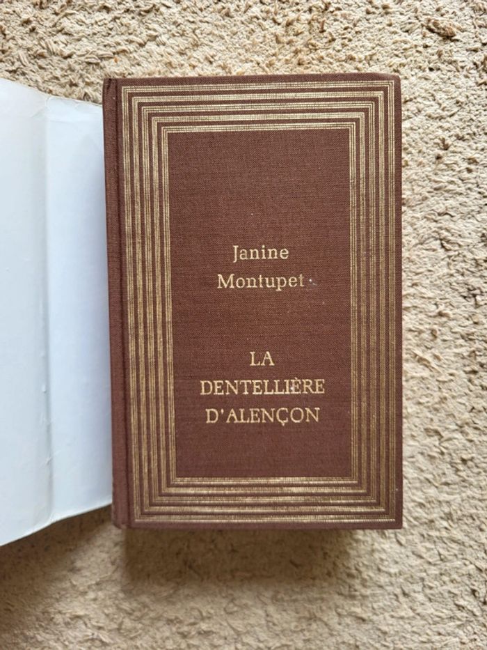 Livre relié "La dentellière d'Alençon", un roman historique de Janine Montupet - photo numéro 5