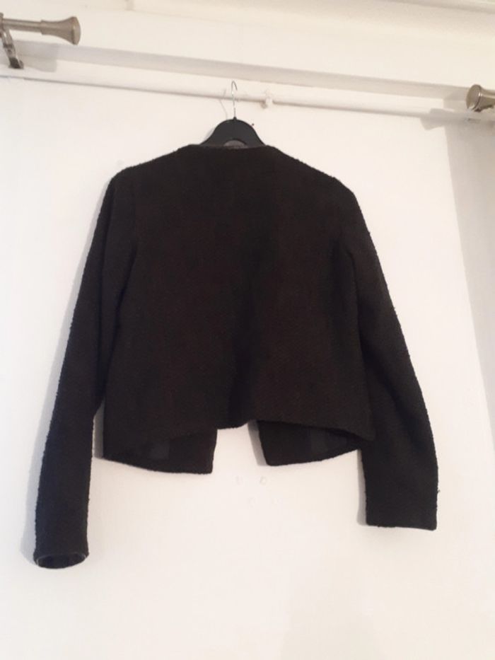 Veste courte Gdm noire liseré femme 36 - photo numéro 5