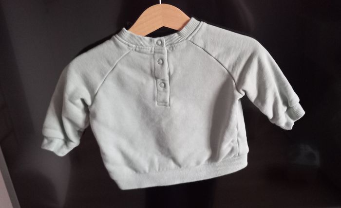 Sweat vert Kiabi - photo numéro 3