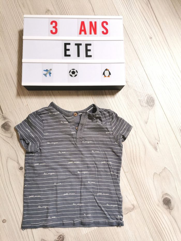 🚒 Lot 7 tee-shirt manche courte 3ans 🚒 - photo numéro 6