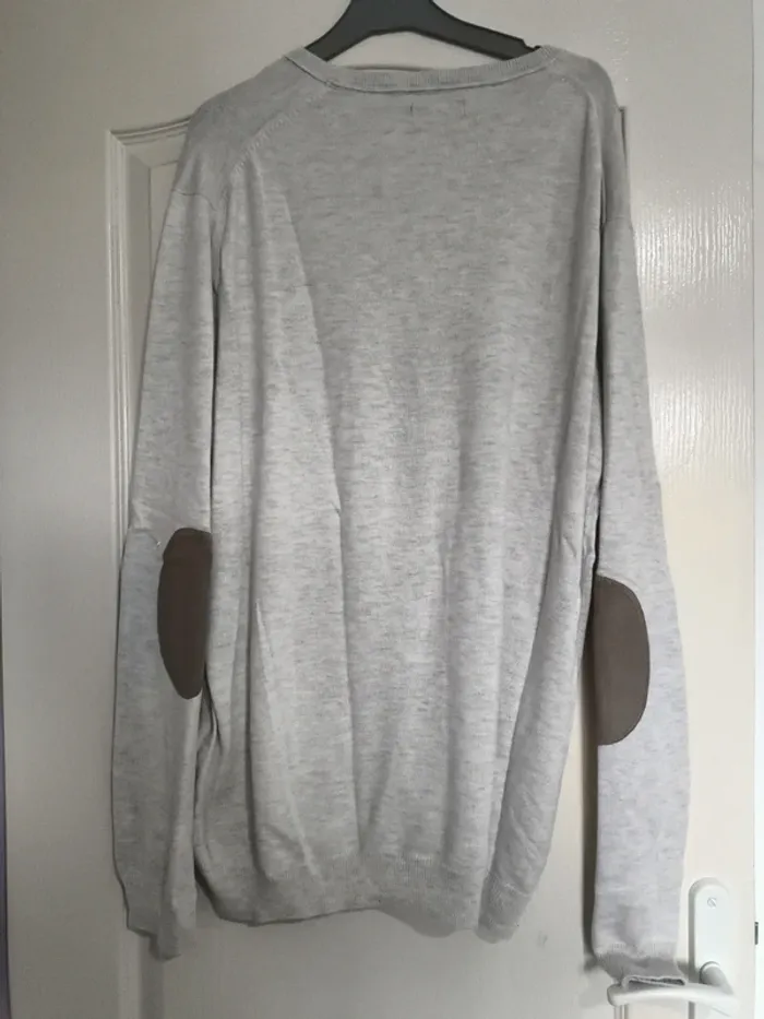 Pull écru chiné taille xxl - photo numéro 5