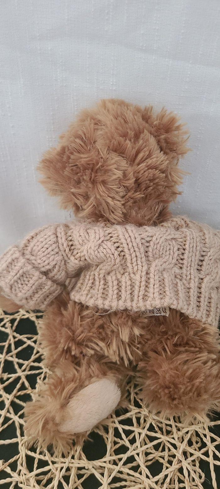 Peluche ours pull Bukowski Deisgn - photo numéro 5