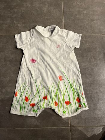 Combinaison fleuri 12 mois Lullaby