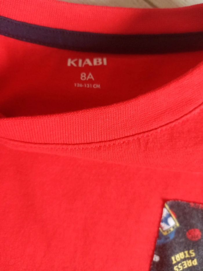 Tee shirt  long rouge - photo numéro 3