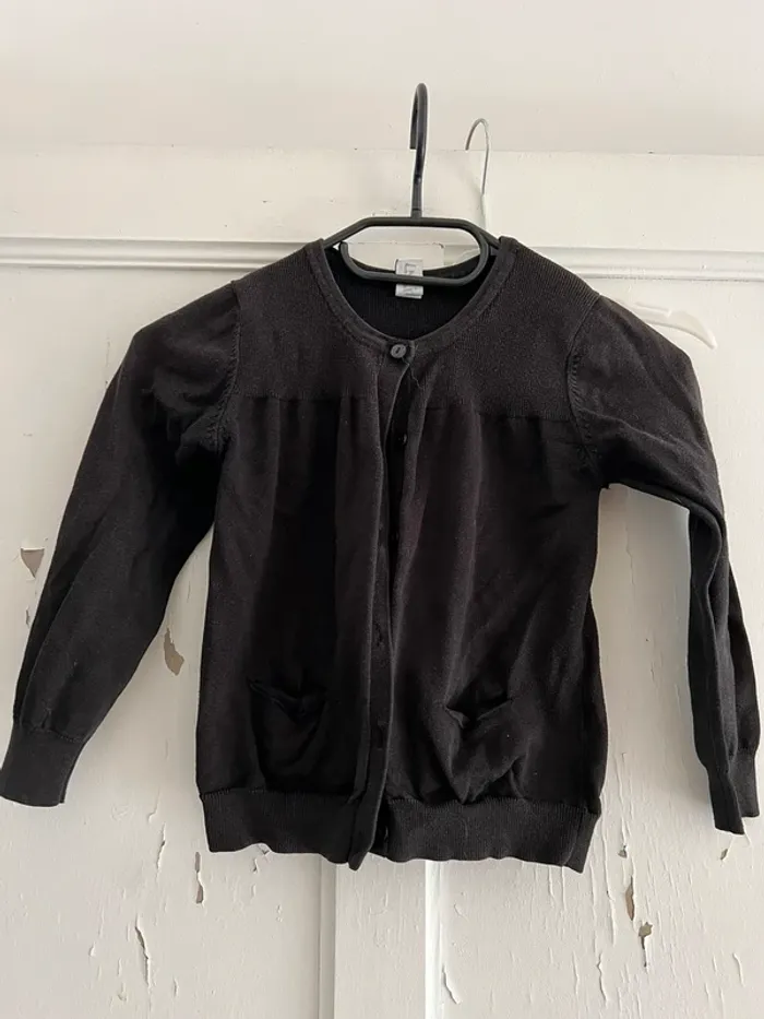Gilet laine fille