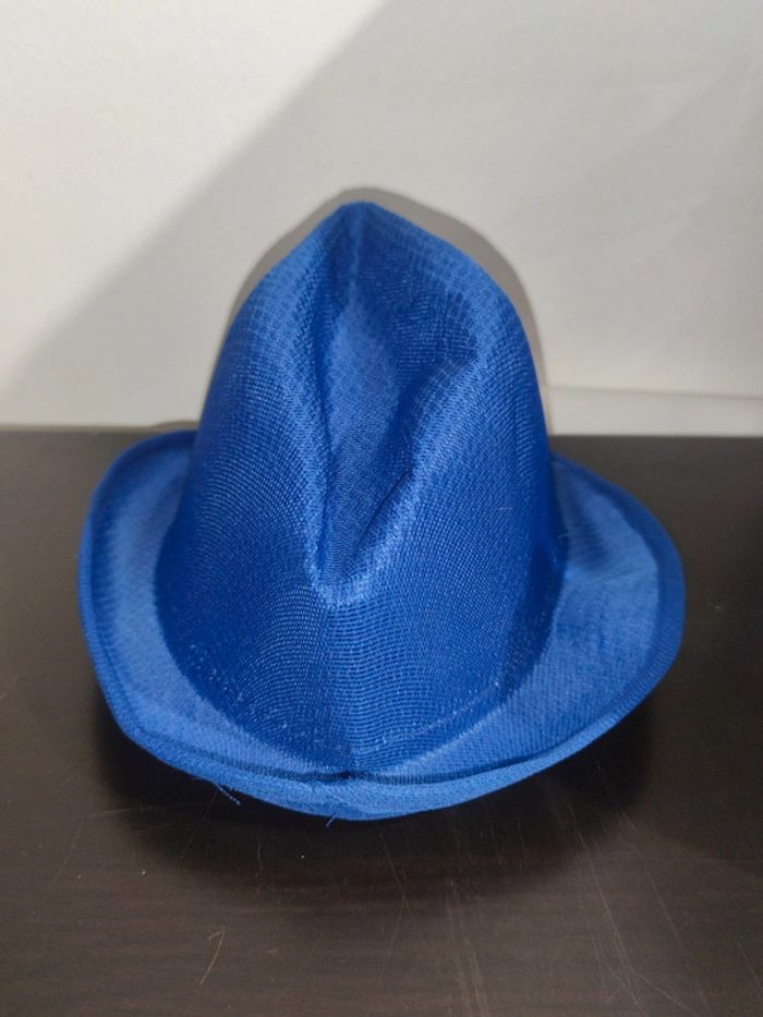 Chapeau borsalino bleu - photo numéro 3