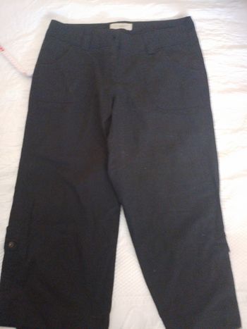 pantalon pantacourt noir