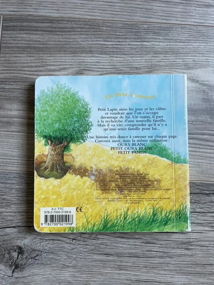 Livre à caresser Petit Lapin - photo numéro 3