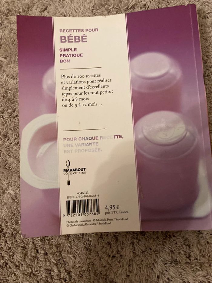 livres recettes bébé - photo numéro 3